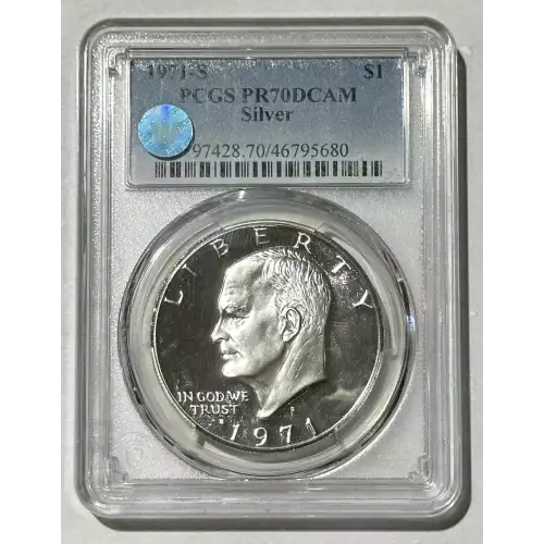 1971-S $1 Silver, DCAM (2)