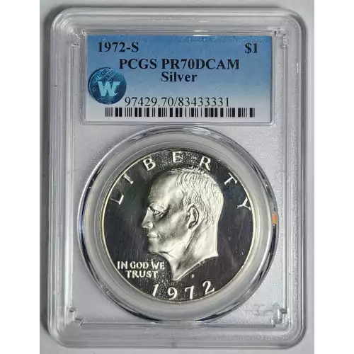 1972-S $1 Silver, DCAM (3)