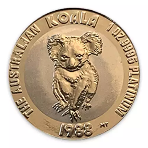 1988 1oz Australian Perth Mint Platinum Koala (2)