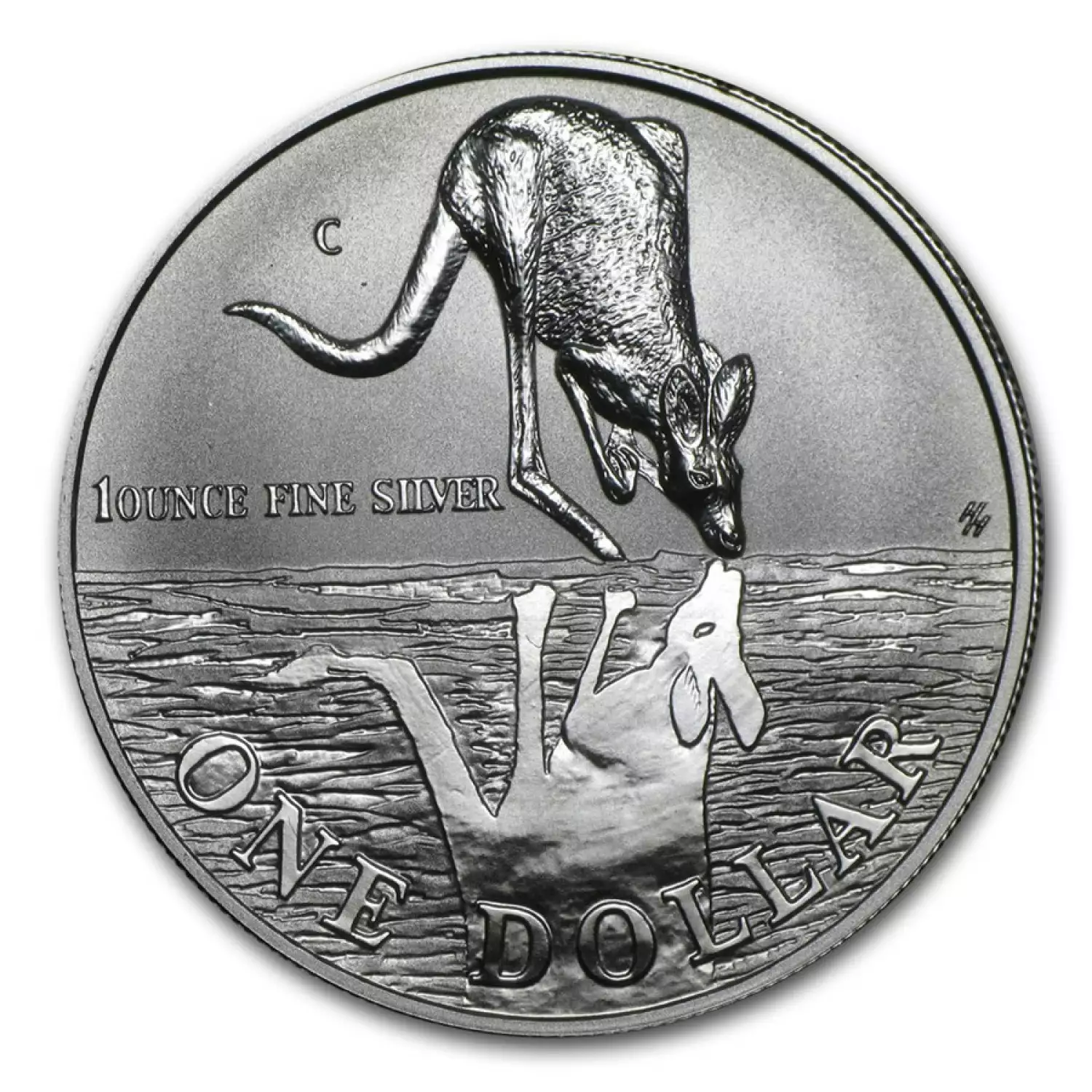 1997 1oz Silver Kangaroo - Royal Australian Mint (2)