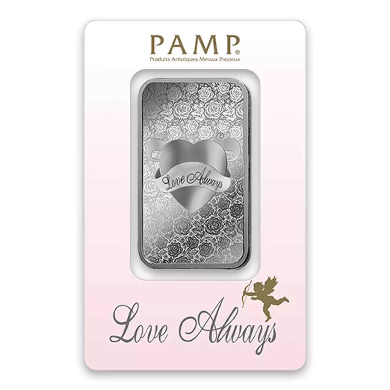 1oz PAMP Silver Bar - Love Always (3)