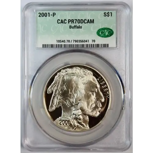 2001-P American Buffalo S$1 DCAM (Proof)