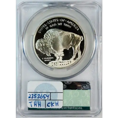 2001-P American Buffalo S$1 DCAM (Proof) (2)