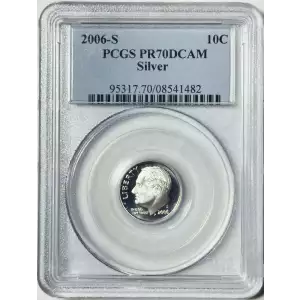 2006-S 10C Silver, DCAM