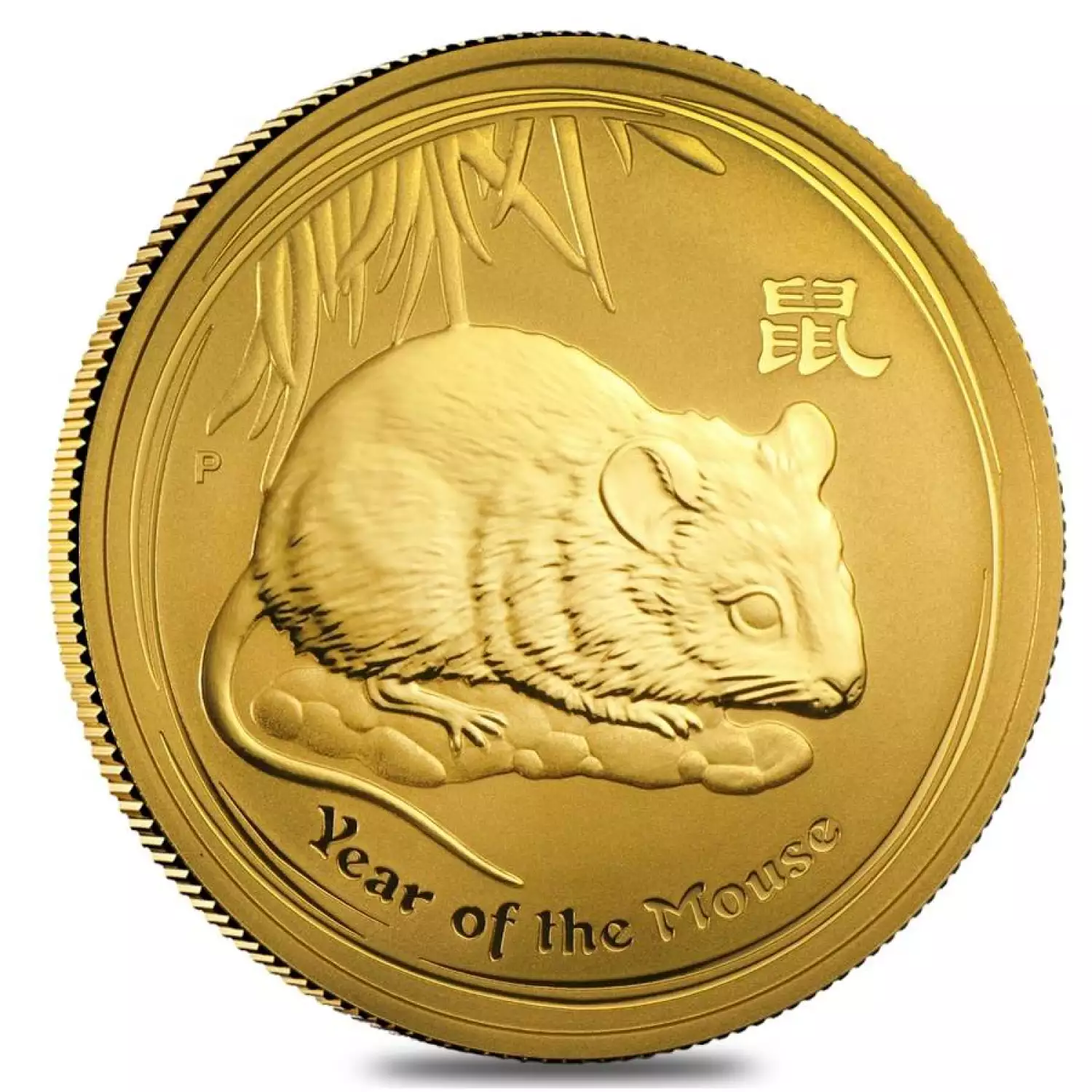 2008 2oz Australian Perth Mint Gold Lunar II: Year of the Mouse (2)