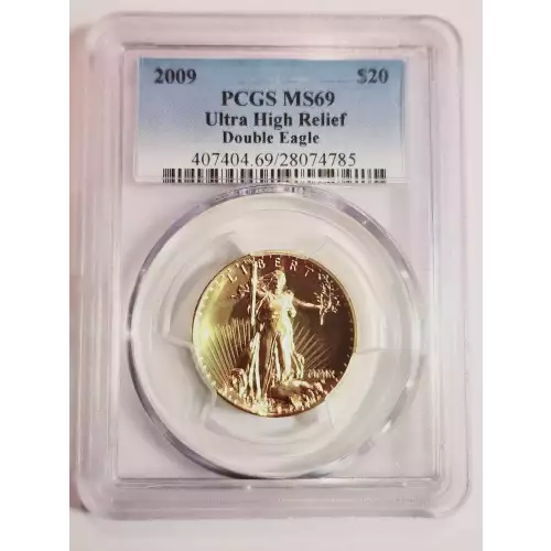 2009 $20 Ultra High Relief