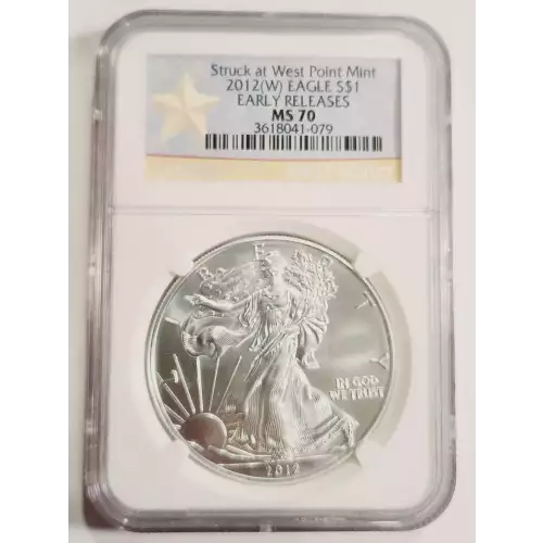 2012(W) EARLY RELEASES Struck at West Point Mint 