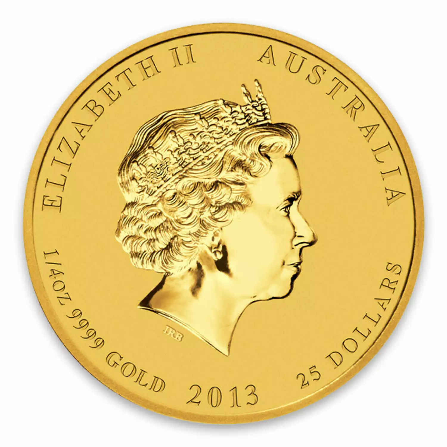 2013 1/4oz Australian Perth Mint Gold Lunar II: Year of the Snake (2)