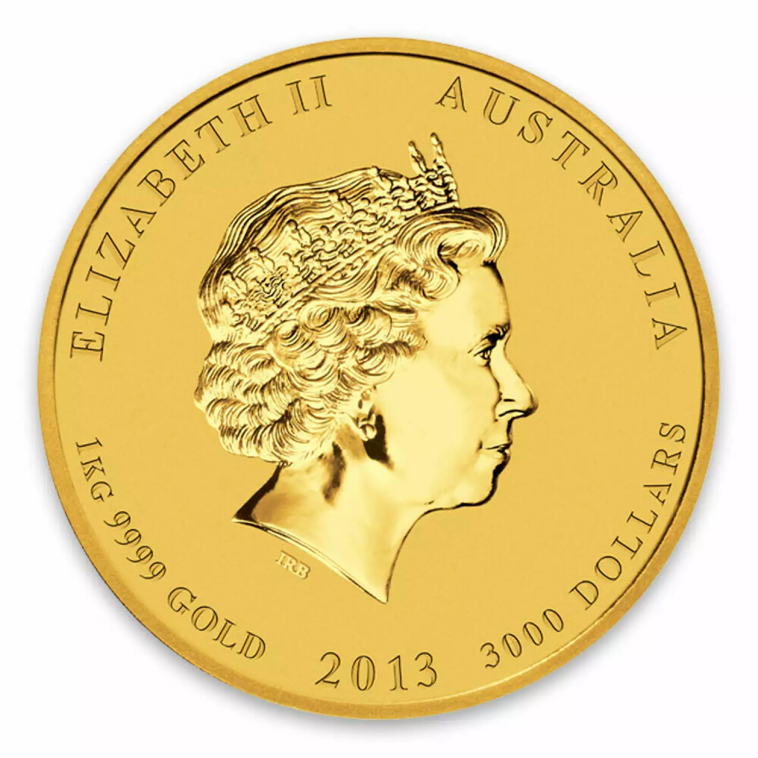 2013 1kg Australian Perth Mint Gold Lunar II: Year of the Snake (2)