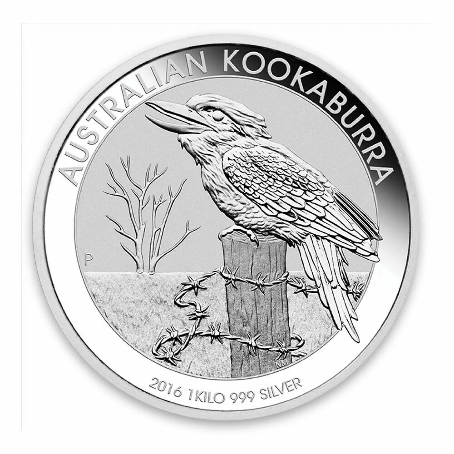 2016 1kg Australian Perth Mint Silver Kookaburra (3)