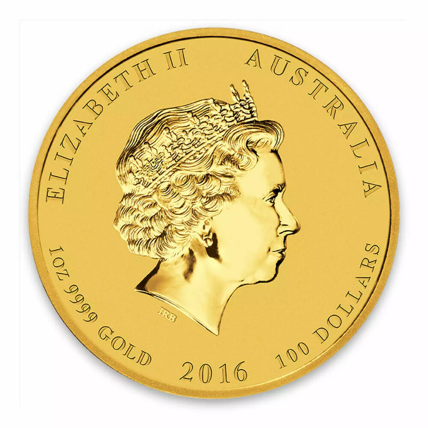 2016 1oz Australian Perth Mint Gold Lunar II: Year of the Monkey (2)