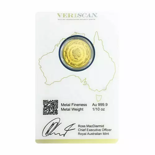 2016 Royal Australian Mint 1/10oz Kangaroo (2)