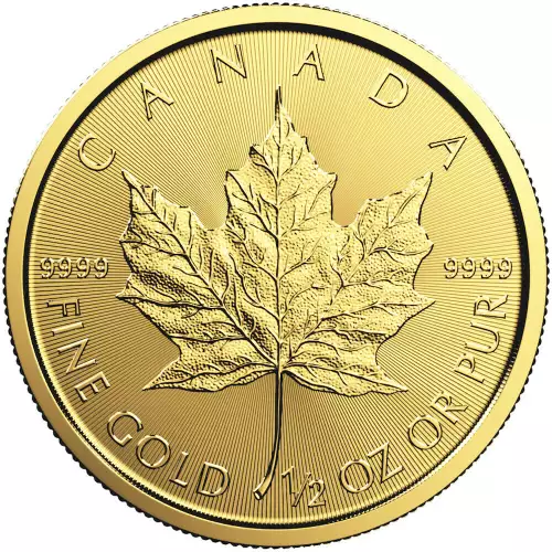 2018 1/2 oz Canadian Gold Maple Leaf (2)
