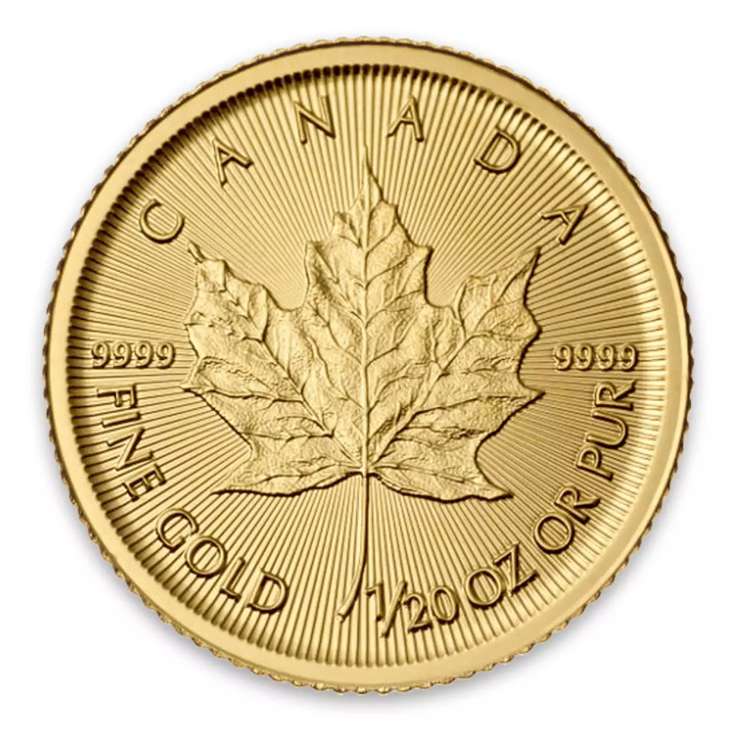 2018 1/20oz Canadian Gold Maple Leaf (2)