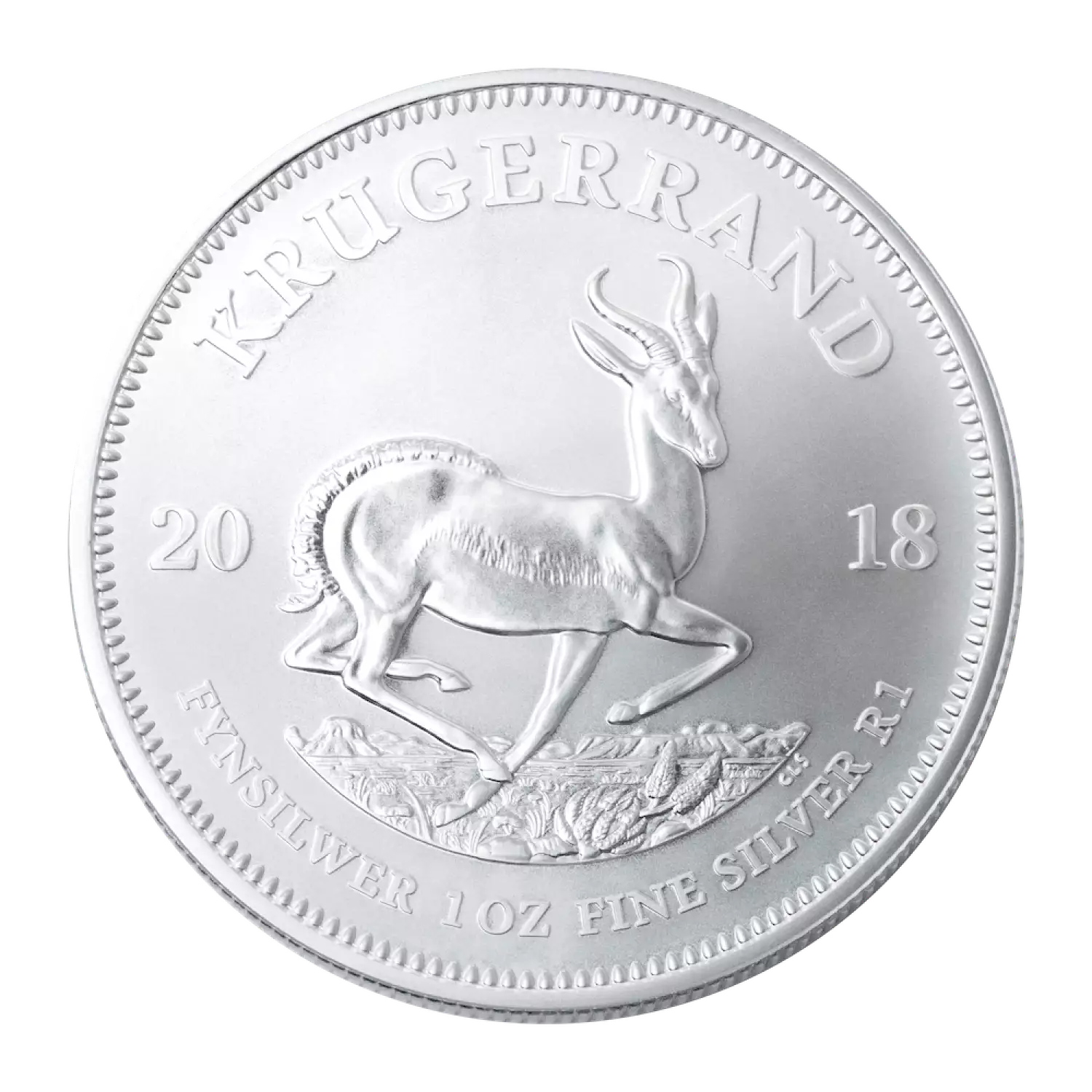2018 1oz South African Silver Krugerrand (2)