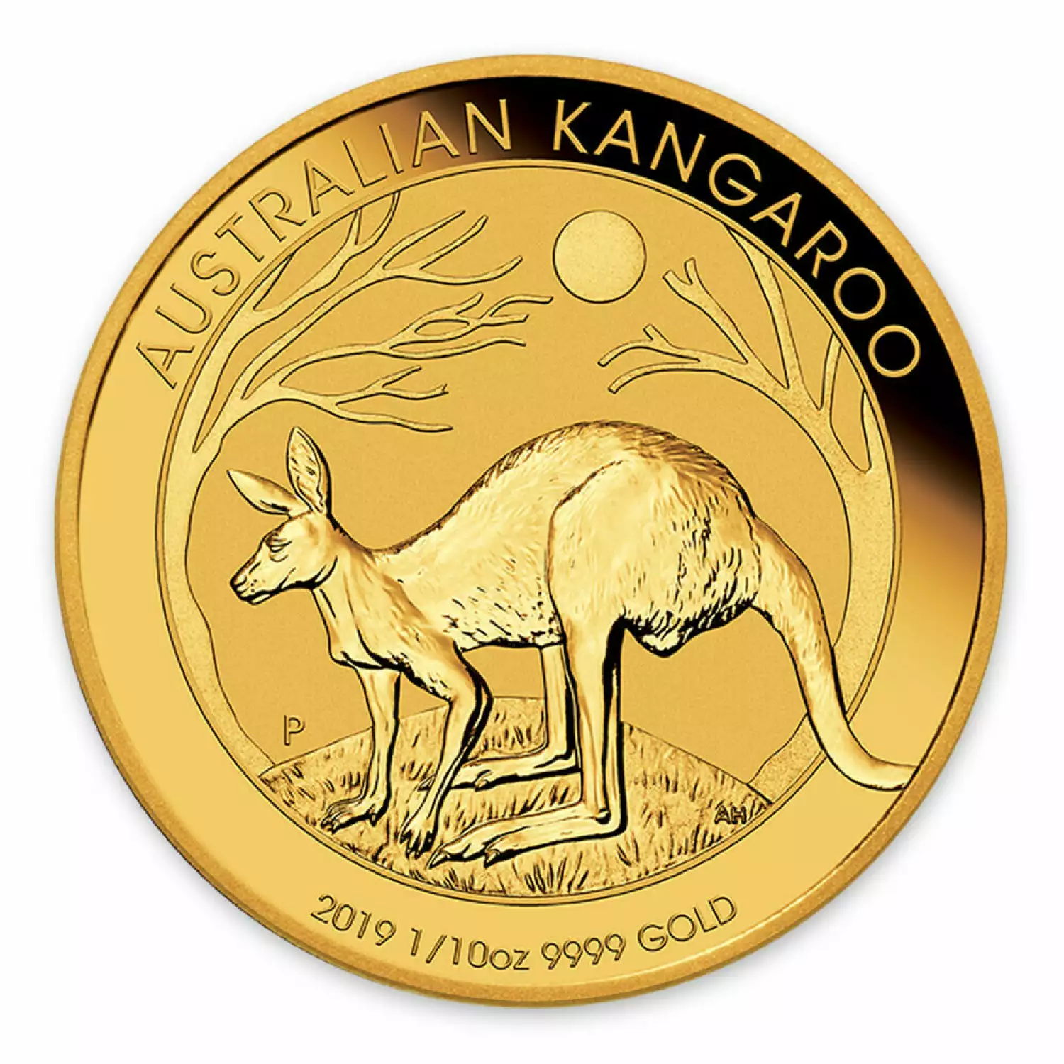2019 1/10oz  Australian Perth Mint Gold Kangaroo (2)