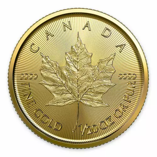 2019 1/20oz Canadian Gold Maple Leaf (2)