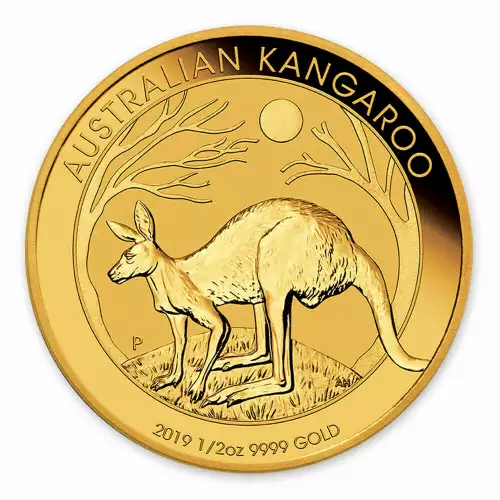 2019 1/2oz  Australian Perth Mint Gold Kangaroo (2)