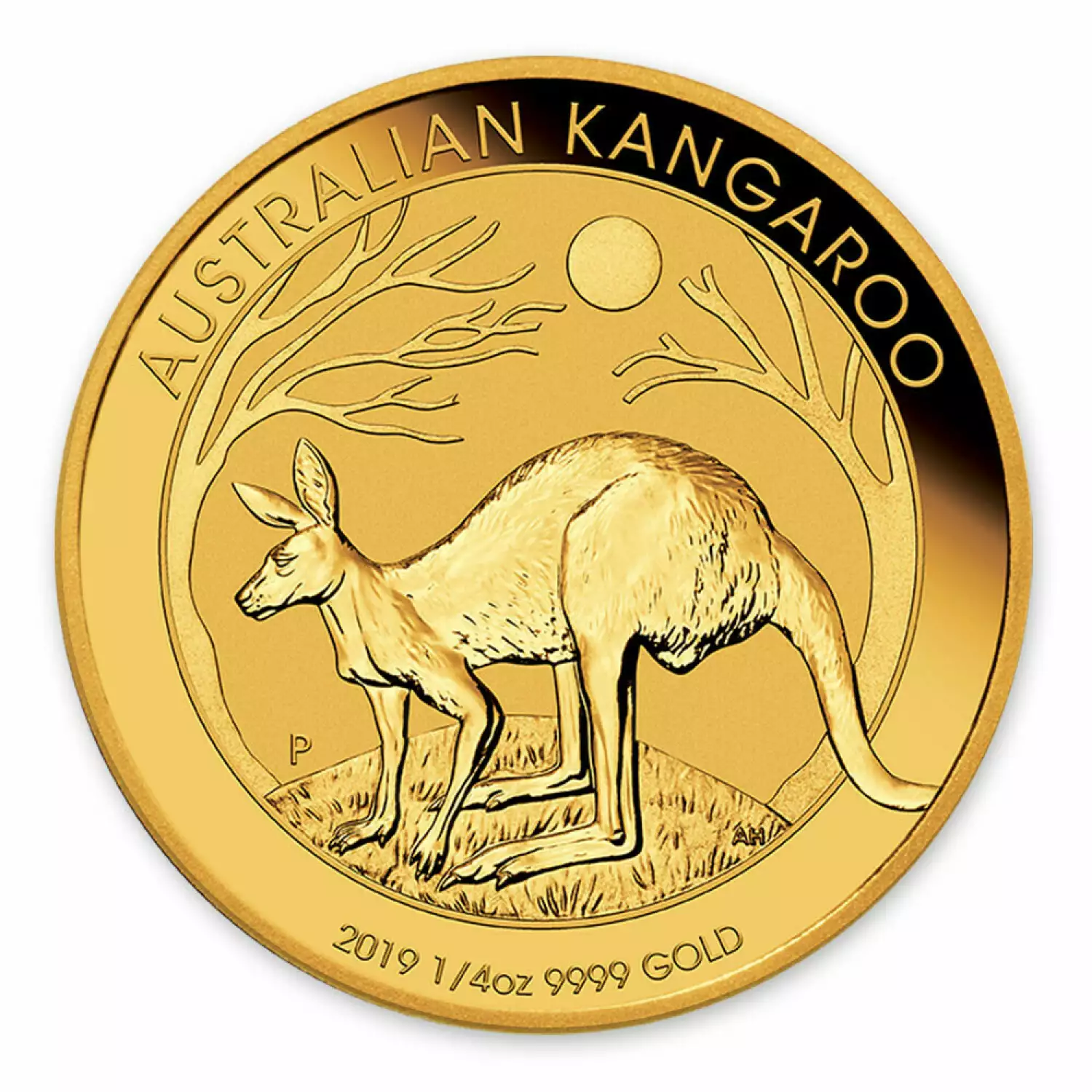 2019  1/4oz  Australian Perth Mint Gold Kangaroo (2)