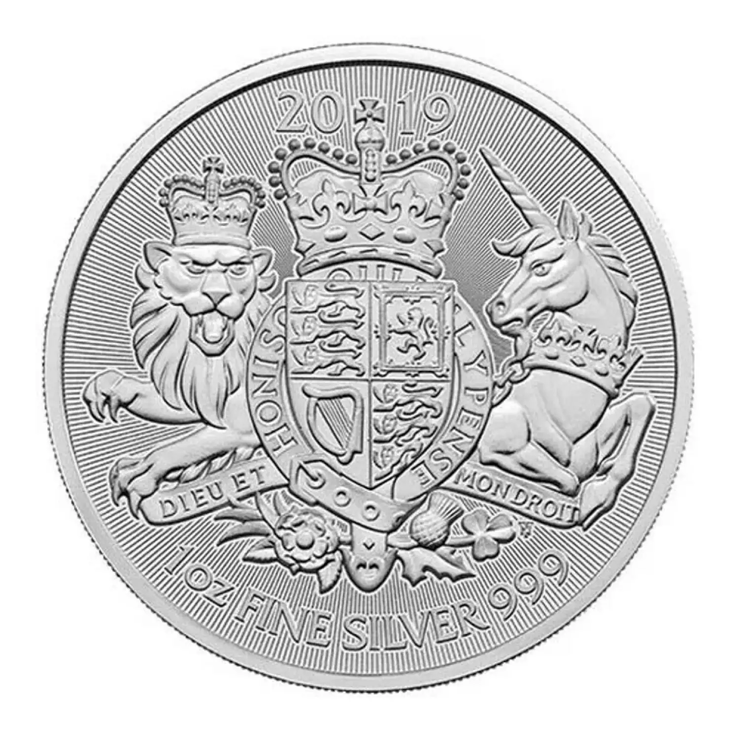 2019 1oz British Royal Arms Silver Coin (2)