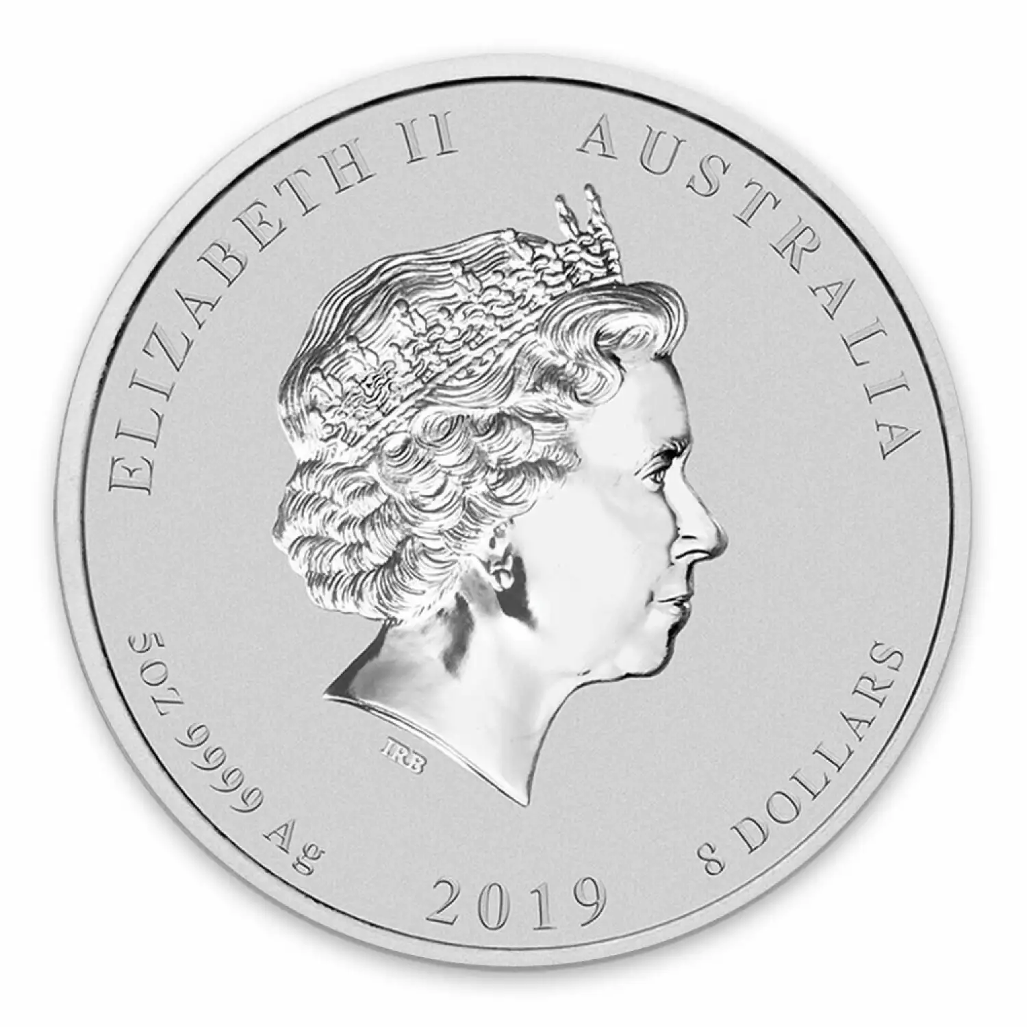 2019 5oz Australian Perth Mint Silver Lunar: Year of the Pig (3)