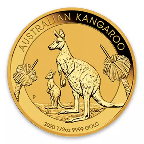 2020 1/2oz Australian Perth Mint Gold Kangaroo (2)