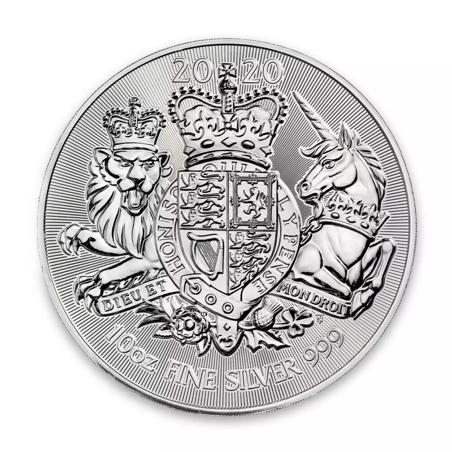 2020 1oz British Royal Arms Silver Coin (2)
