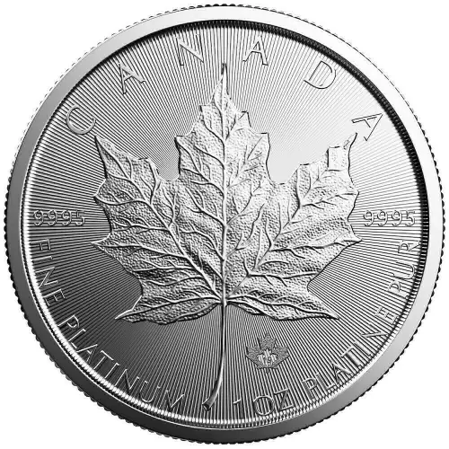 2020 1oz Canadian Platinum Maple Leaf (2)