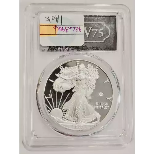 2020-W $1 Silver Eagle - v75 Privy, DCAM