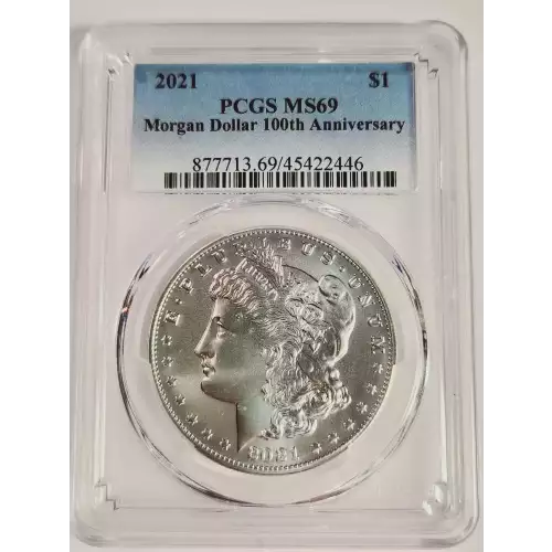 2021 $1 Morgan Dollar 100th Anniversary