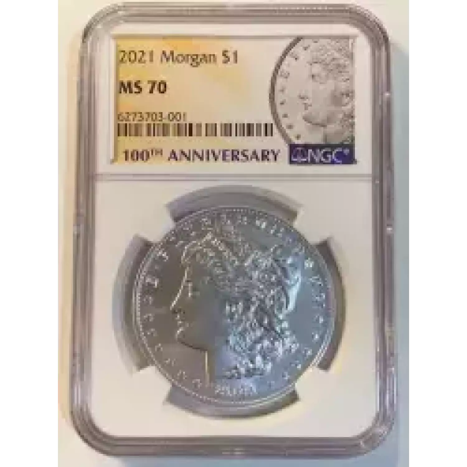 2021 Morgan Silver Dollar NGC MS-70 - Bob Paul Rare Coins