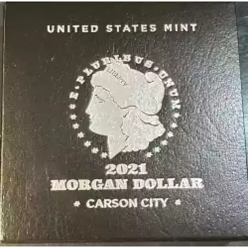 2021 'CC' Carson City Privy Mark First Day of Issue 