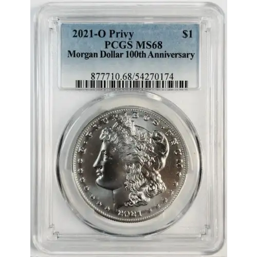 2021-O Privy $1 Morgan Dollar 100th Anniversary