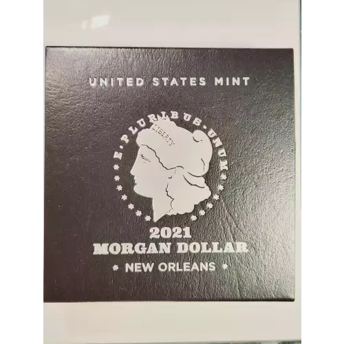 2021-O Privy $1 Morgan Dollar 100th Anniversary First Strike