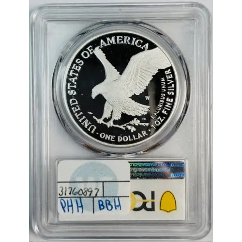 2021-W $1 Silver Eagle - Type 2 First Strike, DCAM (2)
