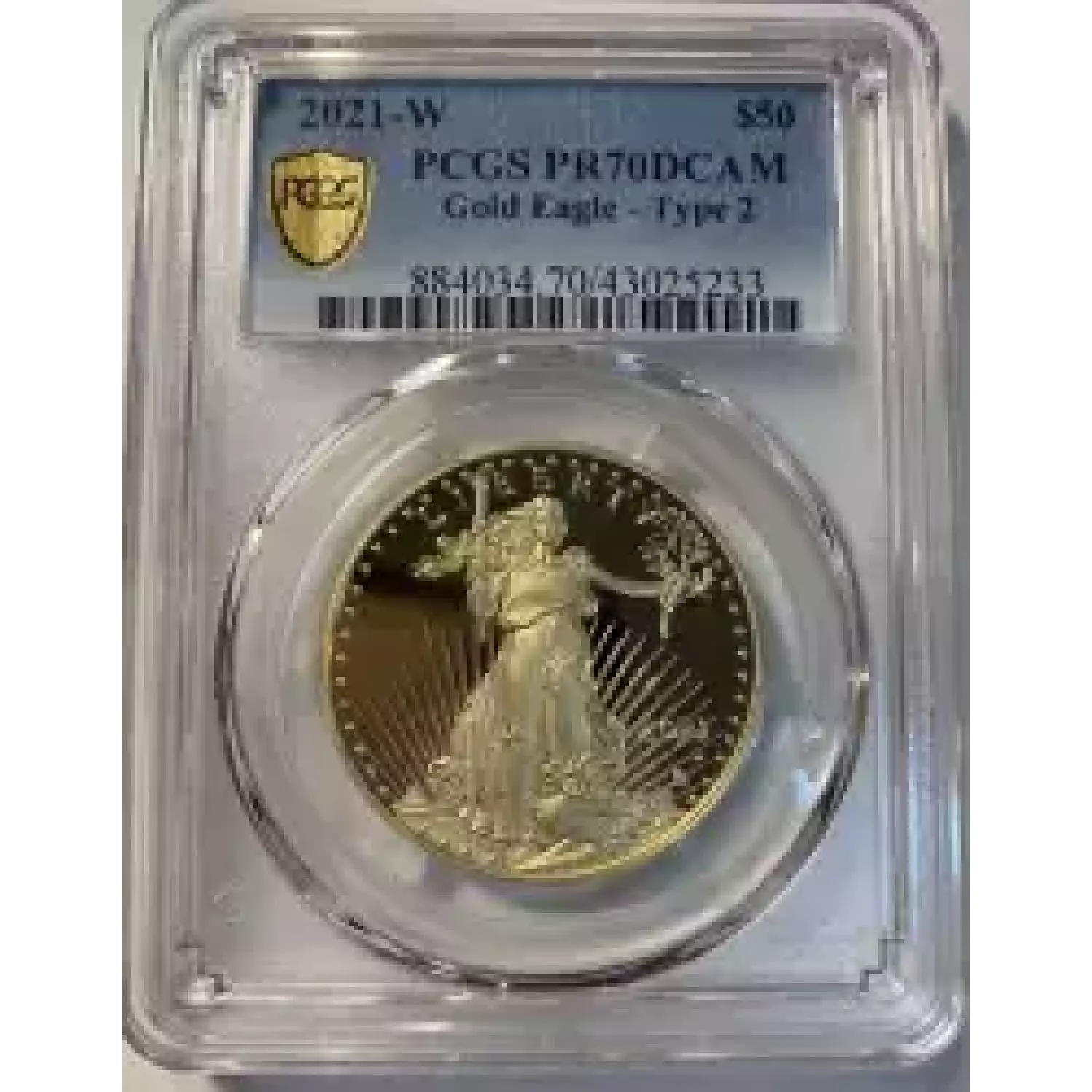 2021-W $50 Gold Eagle - Type 2, DCAM