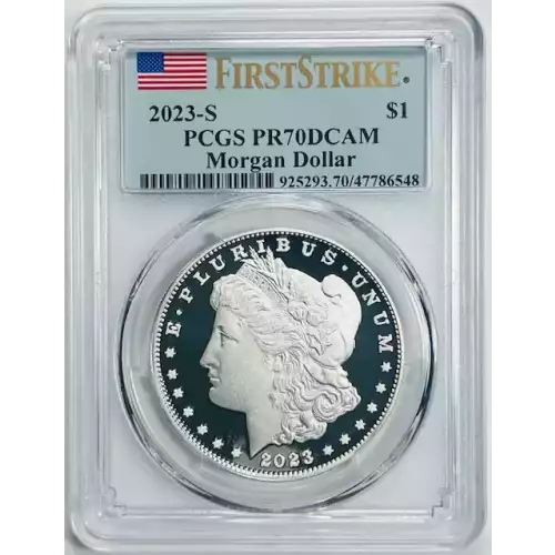 2023-S $1 Morgan Dollar First Strike, DCAM