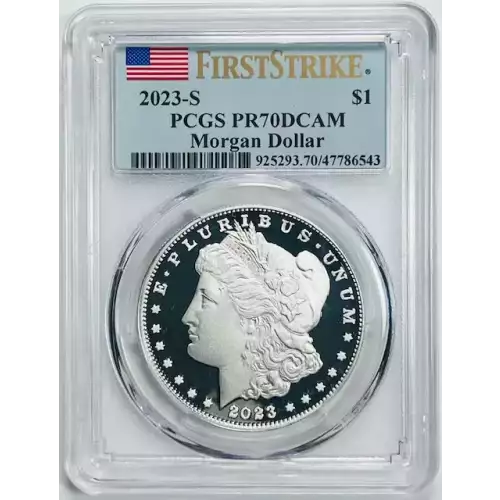 2023-S $1 Morgan Dollar First Strike, DCAM