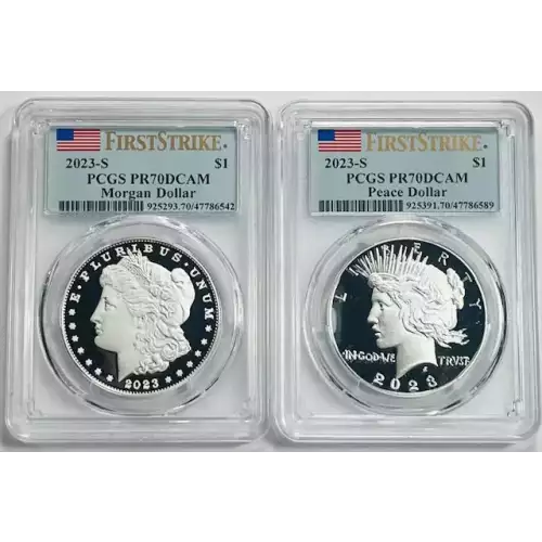 2023-S $1 Morgan Dollar First Strike, DCAM