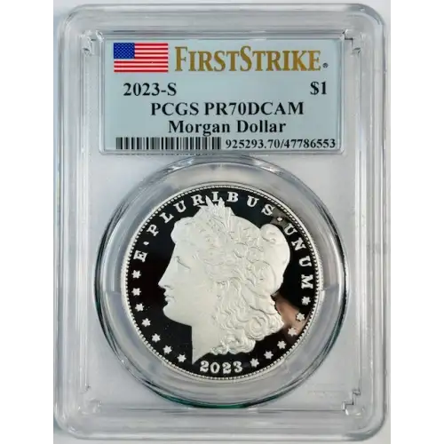 2023-S $1 Morgan Dollar First Strike, DCAM