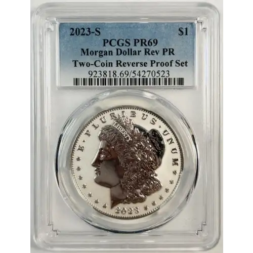 2023-S $1 Morgan Dollar Rev PR Two-Coin Reverse Proof Set (3)