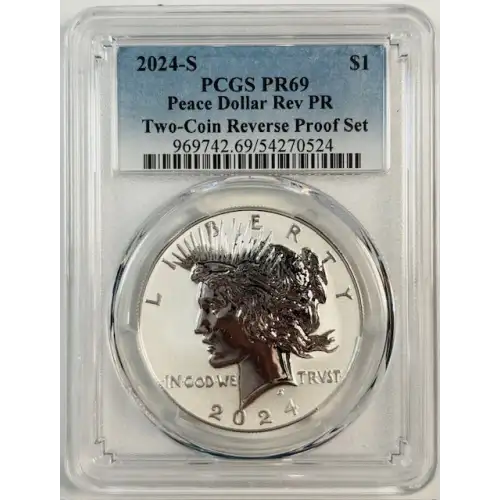 2024-S $1 Morgan Dollar Rev PR Two-Coin Reverse Proof Set (4)