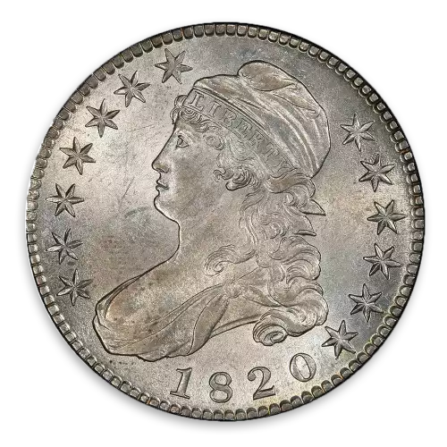 Capped Bust Half Dollar (1807 - 1839) - AU+