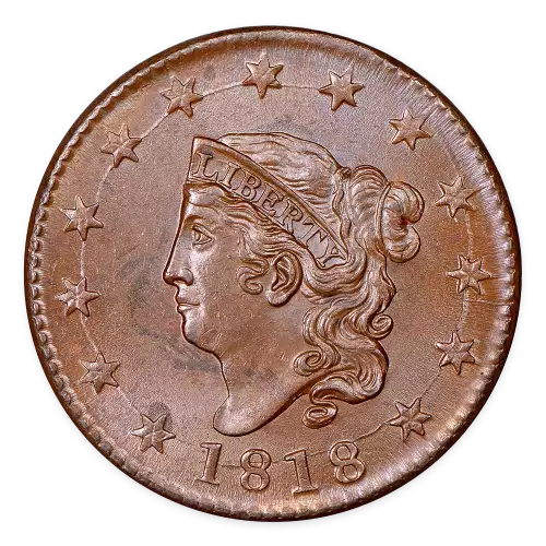 Cent - Coronet Head (1816 - 1839) - Circulated