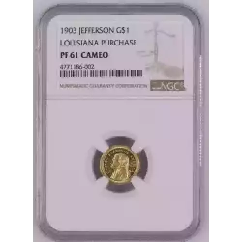Classic Commemorative Gold--- Louisiana Purchase Exposition 1903-Gold- 1 Dollar (2)
