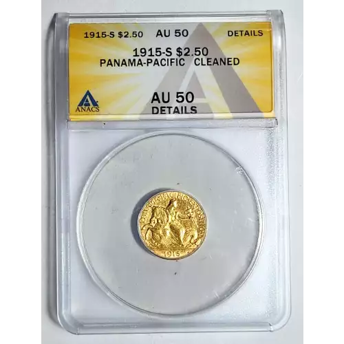 Classic Commemorative Gold--- Panama - Pacific Exposition 1915 -Gold- 1 Dollar