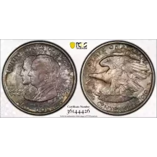 Classic Commemorative Silver--- Alabama Centennial 1921 -Silver- 0.5 Dollar (3)