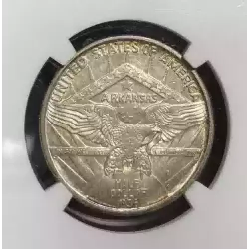 Classic Commemorative Silver--- Arkansas Centennial 1935-1939-Silver- 0.5 Dollar (4)