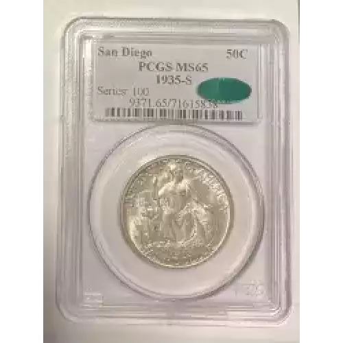 Classic Commemorative Silver--- California Pacific International Exposition 1935-1936-Silver- 0.5 Dollar (2)