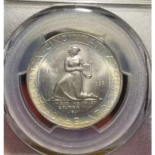 Classic Commemorative Silver--- Cincinnati Music Center 1936 -Silver- 0.5 Dollar (4)